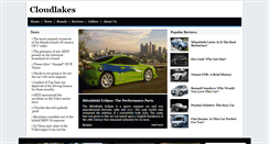 Desktop Screenshot of cloudlakes.com